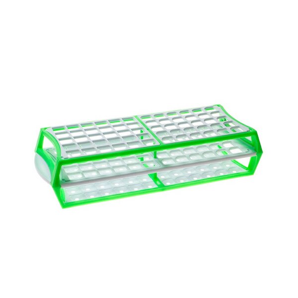 Vial rack, green